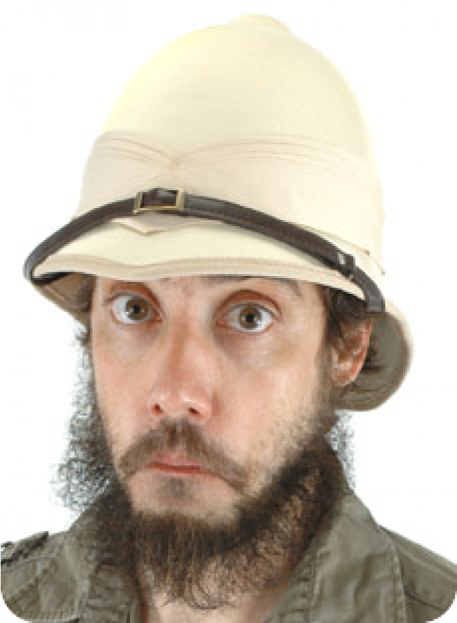 British Pith Helmet Steampunk Hat At Labeshops, Home - English Safari Hat Clipart (900x900), Png Download
