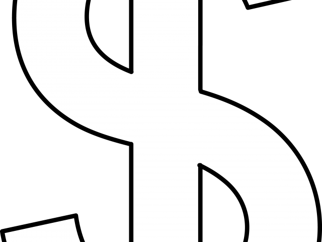 Whit Clipart Dollar Sign - Illustration - Png Download (640x480), Png Download