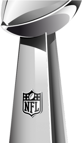 Trophy Clipart Trophe - Super Bowl 2019 Black And White - Png Download (640x480), Png Download