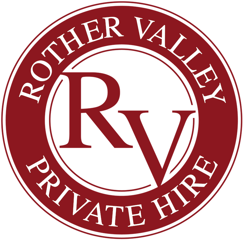 Rother Valley Private Hire Taxi Logo - Circle Clipart (1000x1000), Png Download