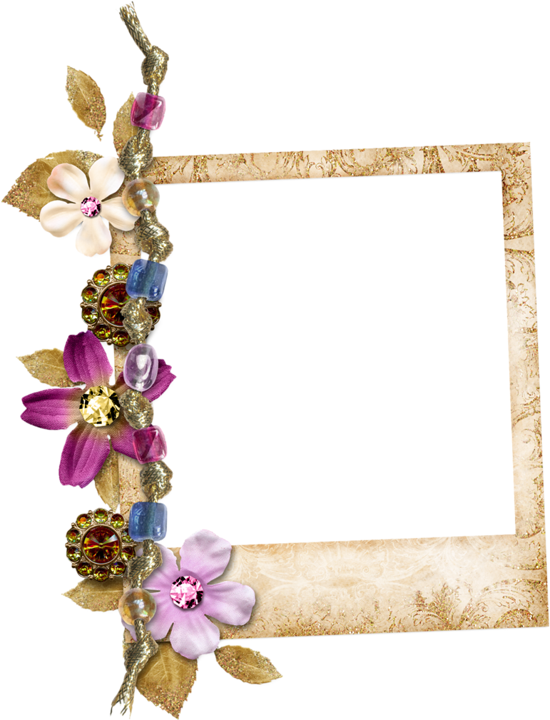 Fotki Boarders And Frames, Scrap, Album, Paper, Prints, - Floral Design Clipart (782x1024), Png Download