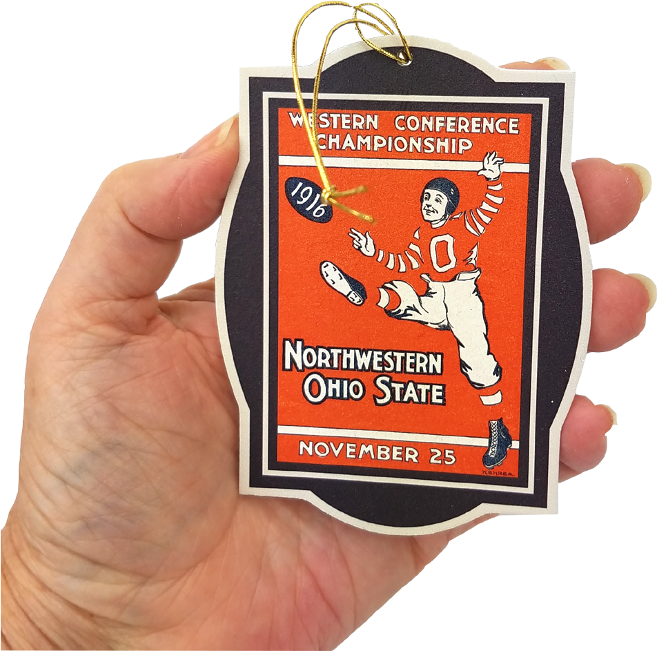 Vintage Ornament, Northwestern Game - Referee Clipart (974x1000), Png Download