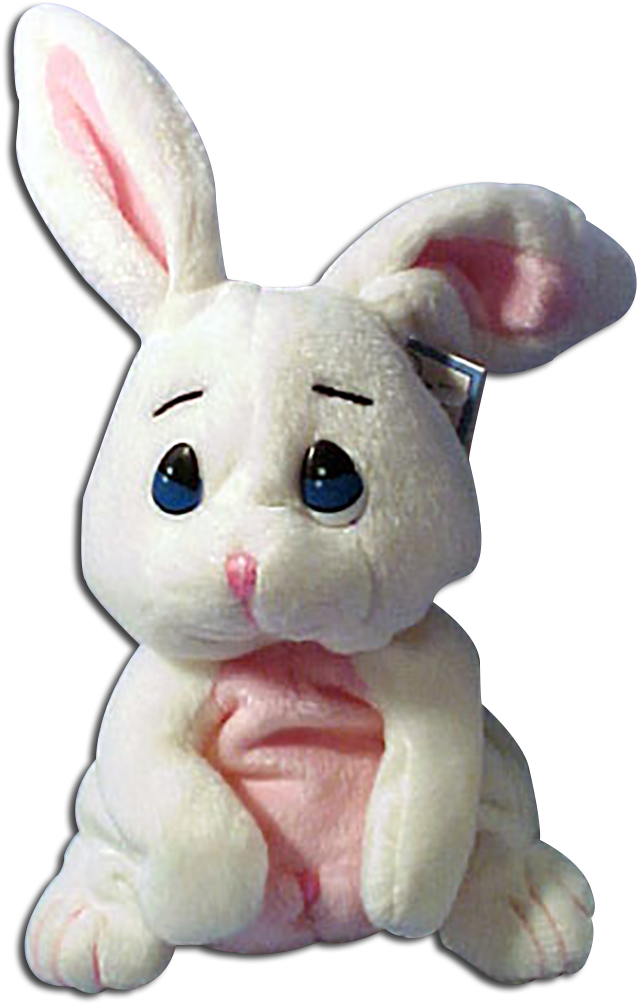 Precious Moments Collection Of Stuffed Animals Is Not - Domestic Rabbit Clipart (659x1013), Png Download