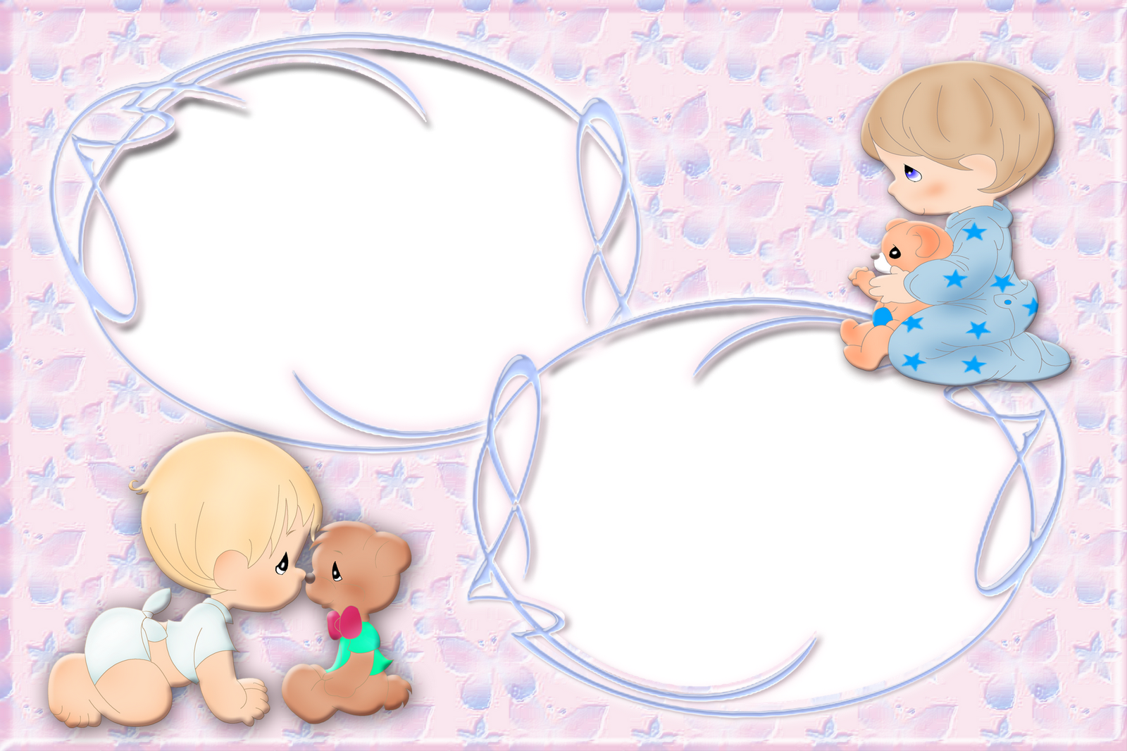 Marcos De Precious Moment Png - Baby Photo Frames Online Clipart (1600x1066), Png Download