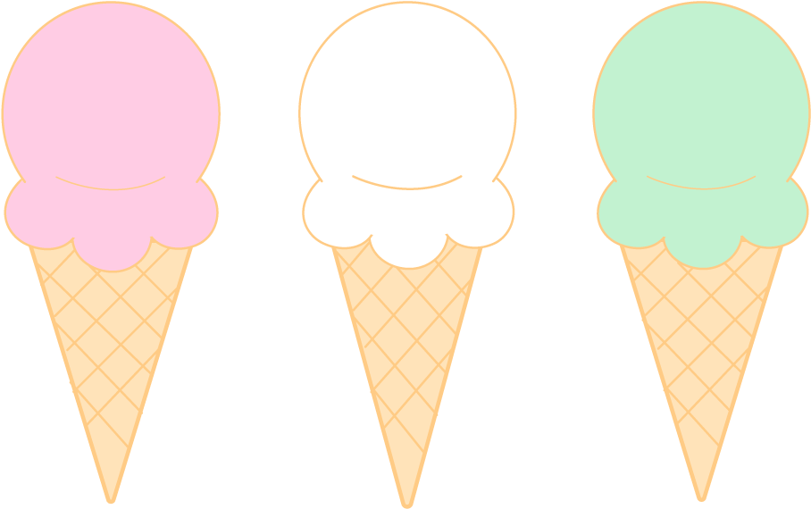 Ice Cream Icon Png - Ice Cream Cone Clipart (908x570), Png Download