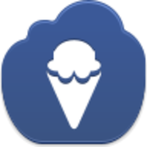Ice-cream Icon Image - Facebook Clipart (600x600), Png Download