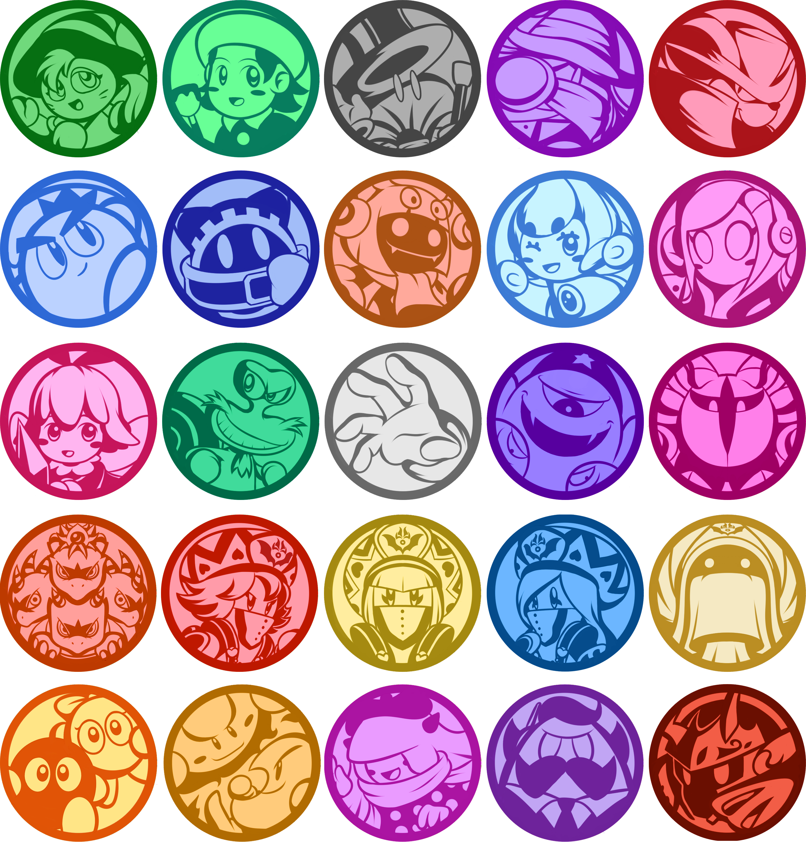 Artworkcustom - Kirby Star Allies More Dream Friends Clipart (2769x2890), Png Download