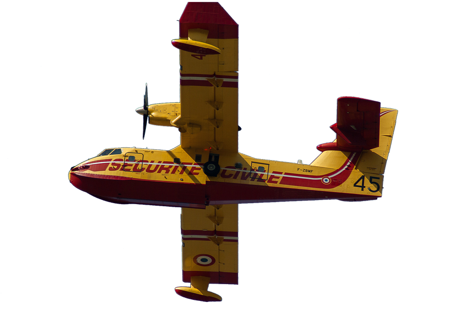 Aircraft Fire-extinguishing Aircraft Isolated Flyer - Light Aircraft Clipart (960x620), Png Download