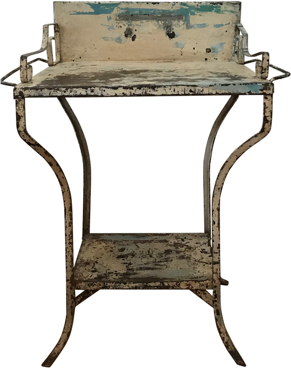 Abc Carpet & Home Vintage Shabby Chic Style Painted - Sofa Tables Clipart (1200x1200), Png Download