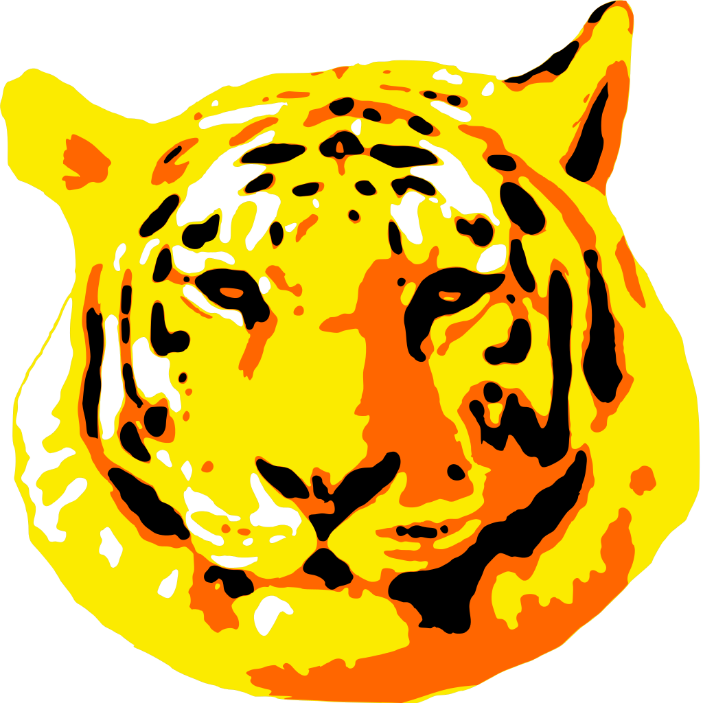 Free Icons Png - Tiger Head Png Clipart (1024x1024), Png Download