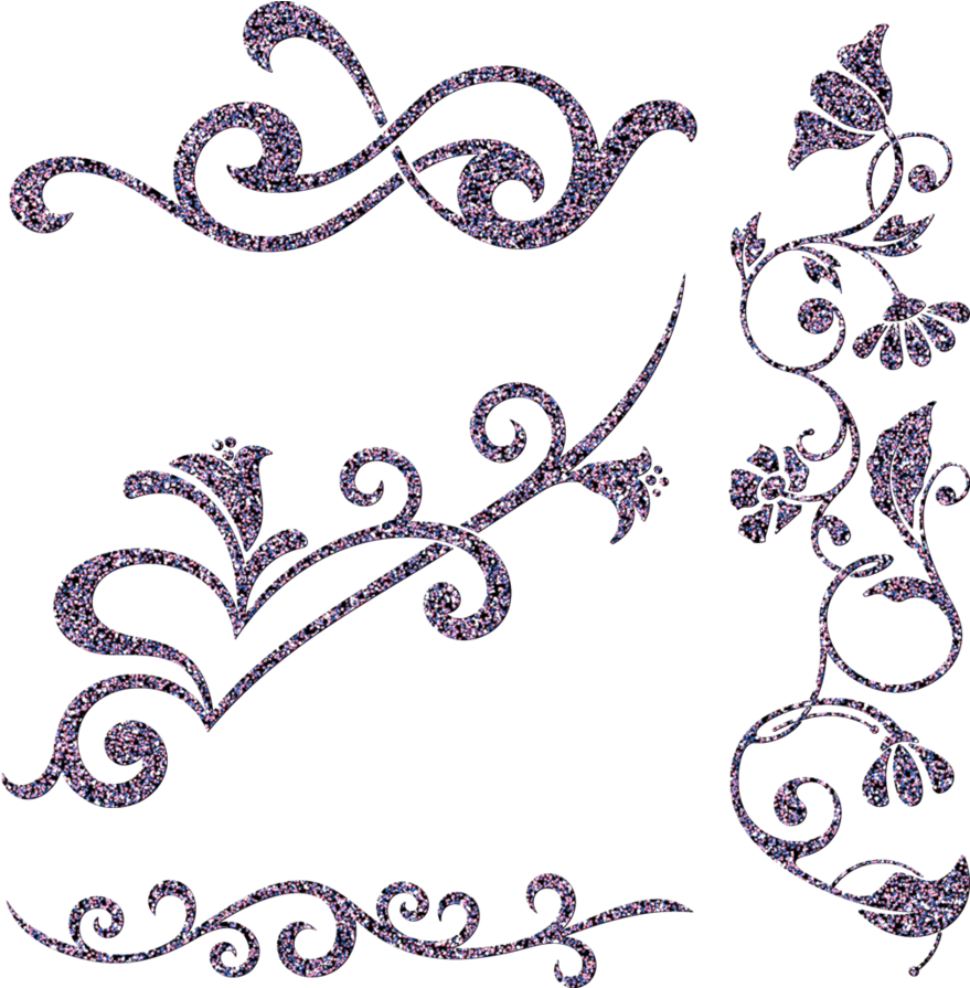 Divider Vector Victorian - Enfeites Png Clipart (893x894), Png Download