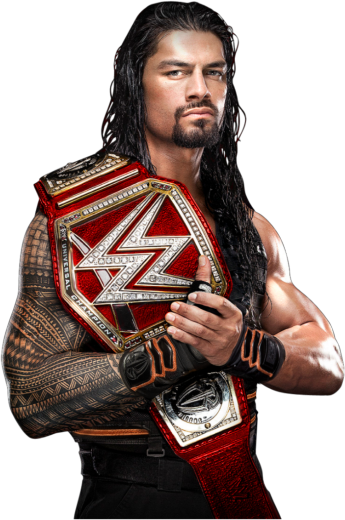 Roman Reigns Future Universal Champion - Roman Reigns Universal Champion Clipart (727x1098), Png Download