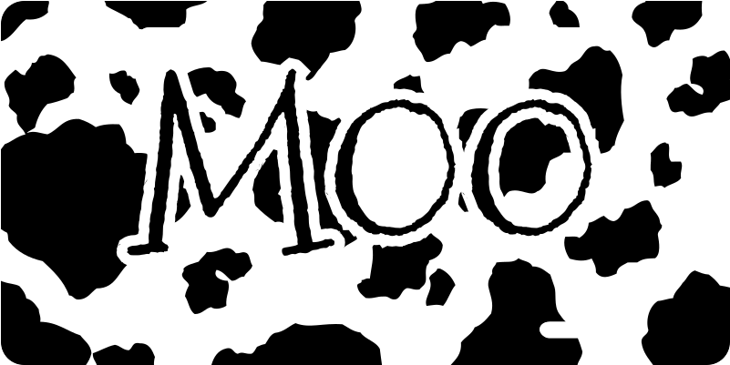 Cow Pattern Purple Clipart (800x740), Png Download