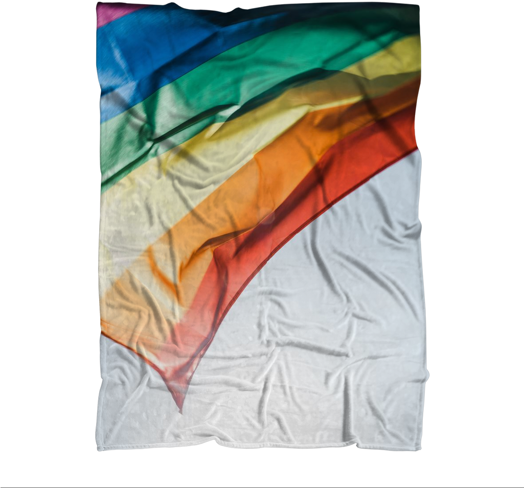 Overall Print Fleece Blanket - Flag Clipart (1024x1024), Png Download