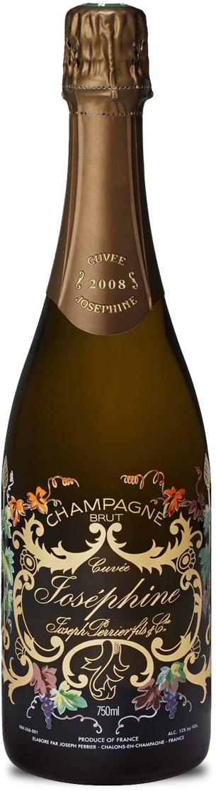 Joseph Perrier Cuvée Joséphine 2008 Clipart (500x1200), Png Download