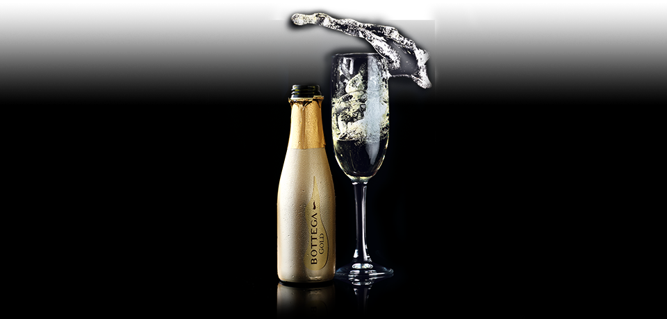 Bottega Gold Prosecco Brut - Champagne Clipart (960x460), Png Download