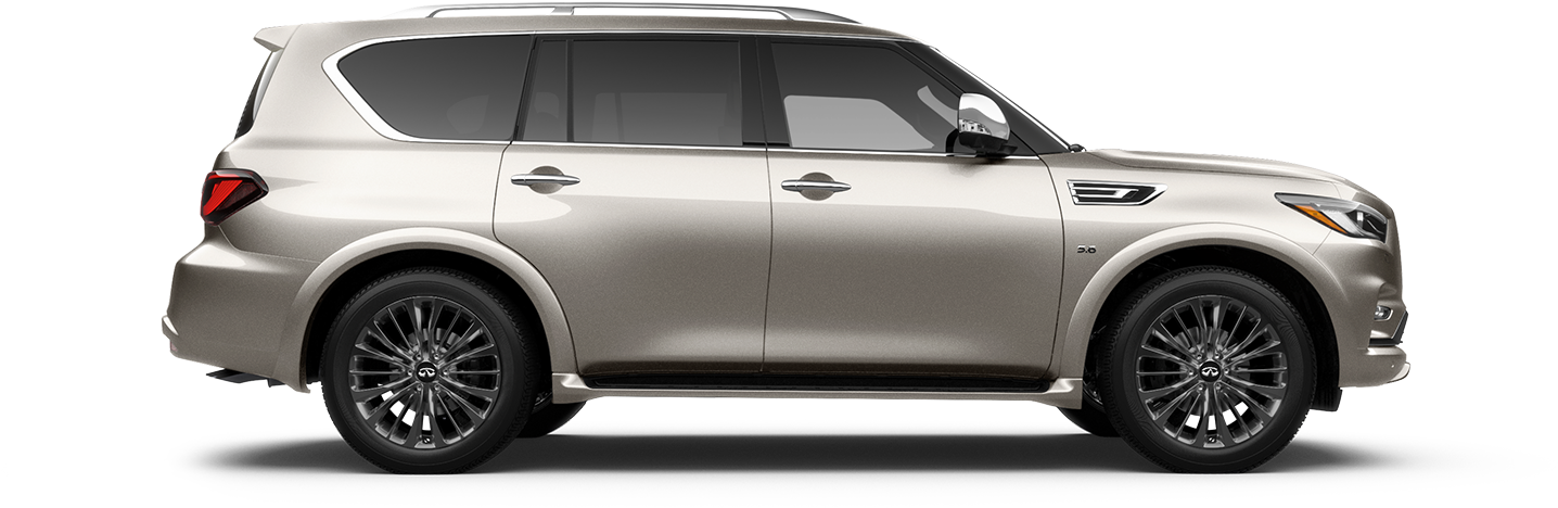 Infiniti Qx80 Side View Clipart (1920x1080), Png Download