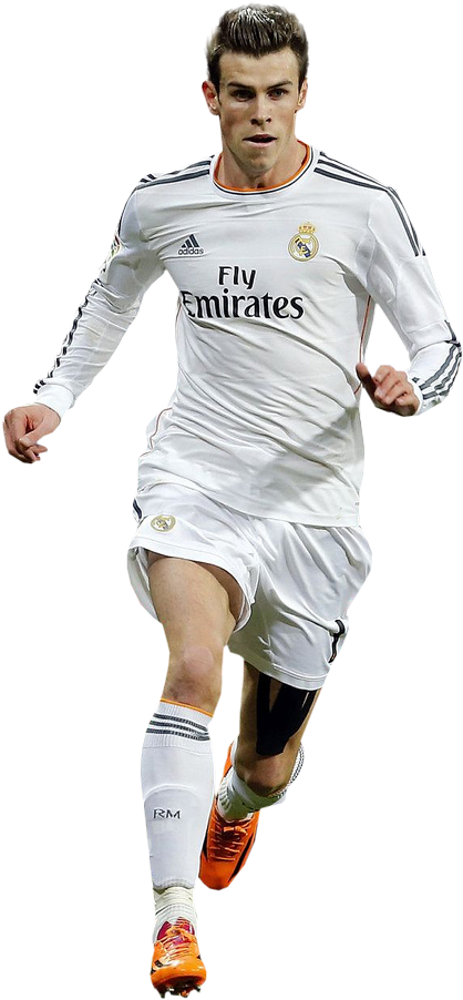 World Renders Gareth Bale Real Madrid - Congdongfifa Clipart (418x902), Png Download