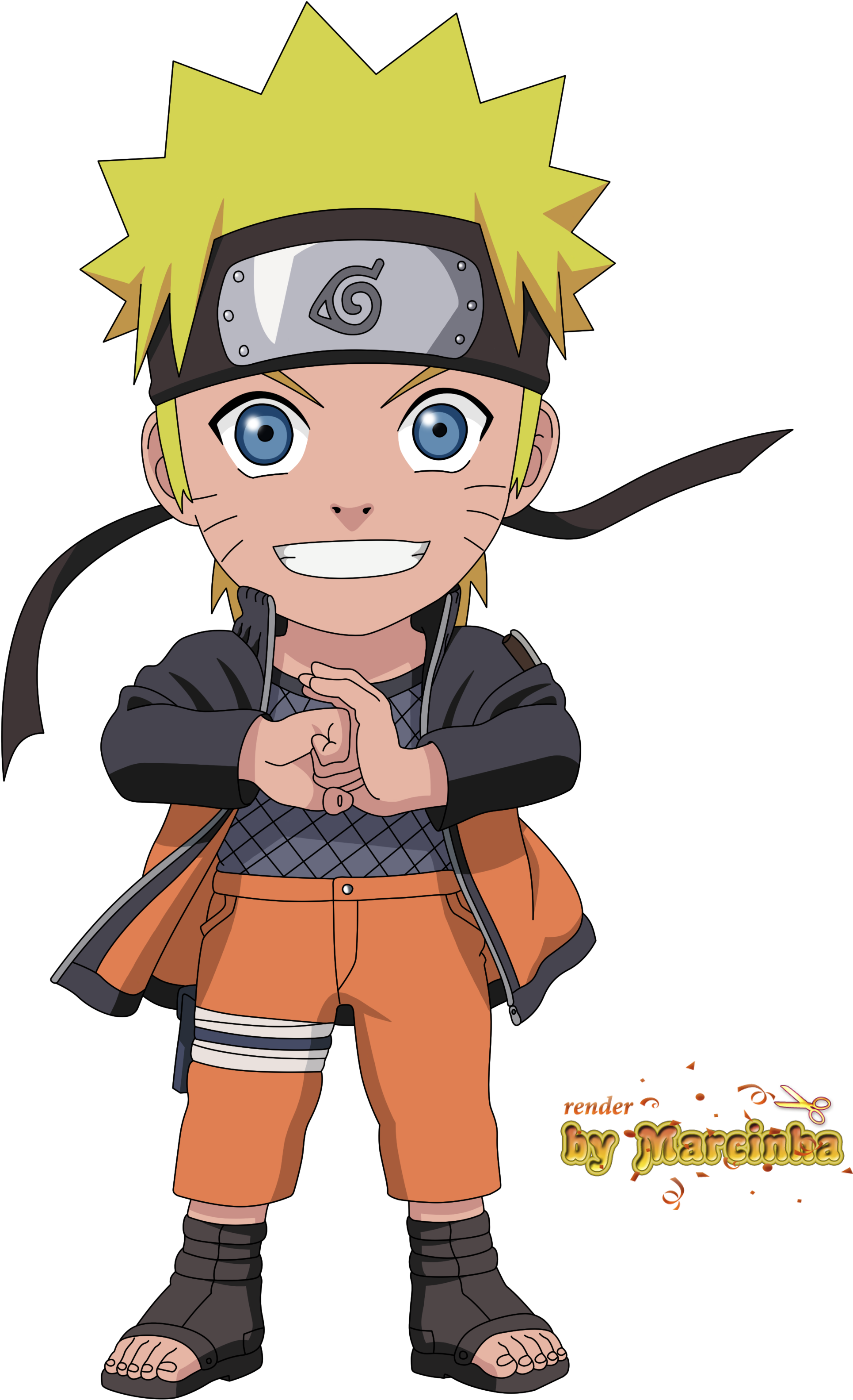 Naruto Chibi Characters Png - Naruto Shippuden Naruto Chibi Png Clipart (2500x3500), Png Download