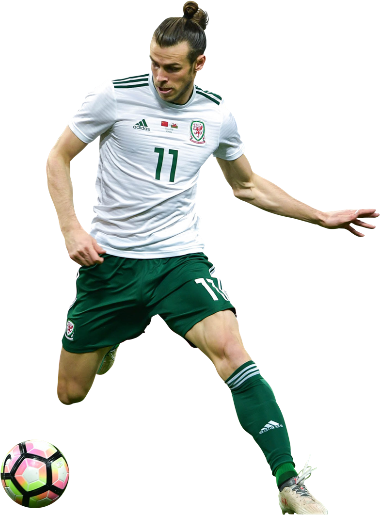 Gareth Bale, Galles, Calcio - Kick Up A Soccer Ball Clipart (812x1100), Png Download