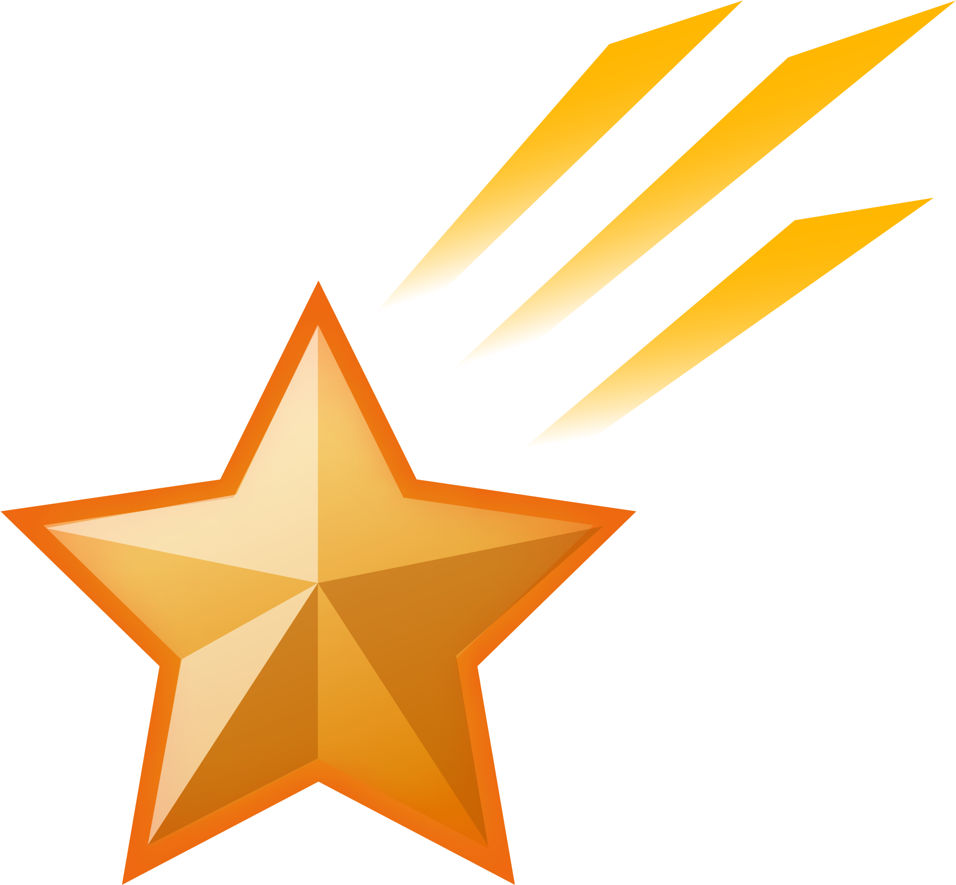 Shooting Star Clipart - Whatsap Star Emoji - Png Download (1869x1732), Png Download