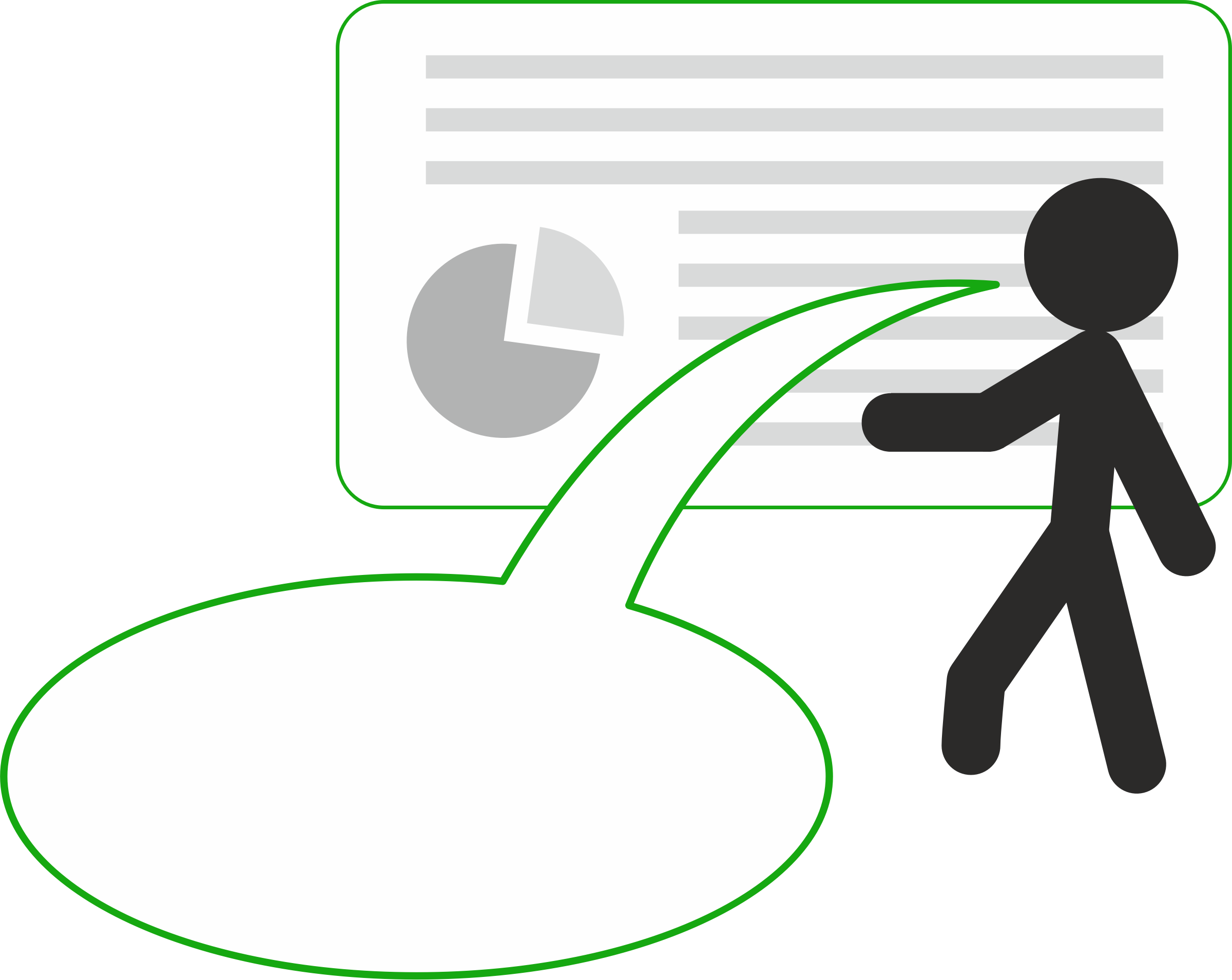 This Free Icons Png Design Of Stick Figure Presenting Clipart (2400x1909), Png Download