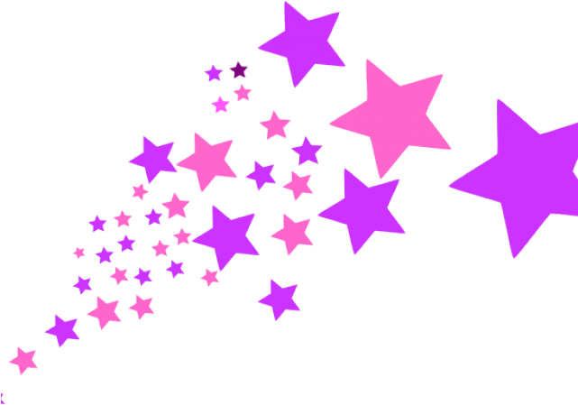 Drawn Shooting Star Transparent - Star Cliparts - Png Download (640x480), Png Download
