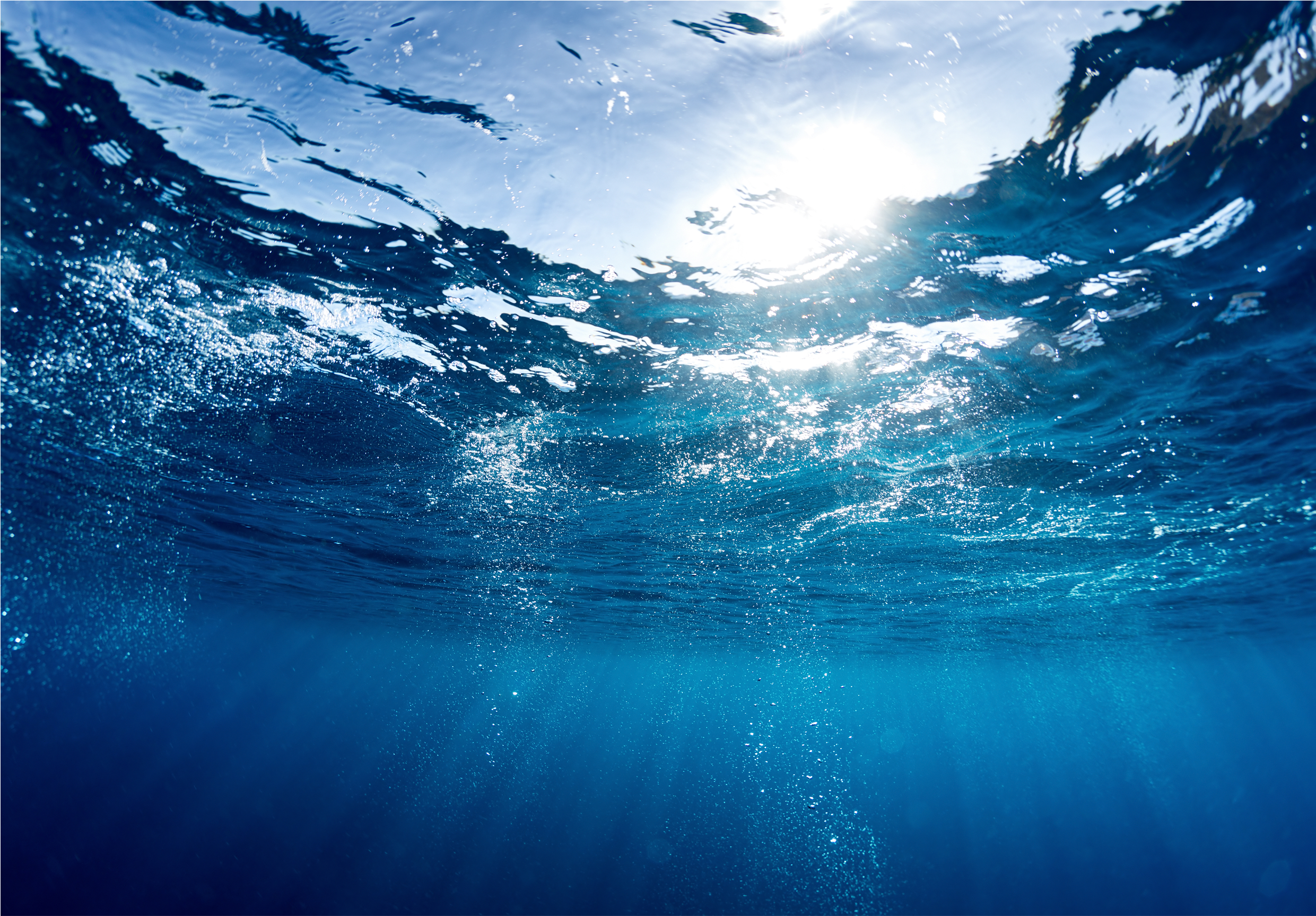 The Blue Economy Light - Deep Sea Water Clipart (2480x3508), Png Download