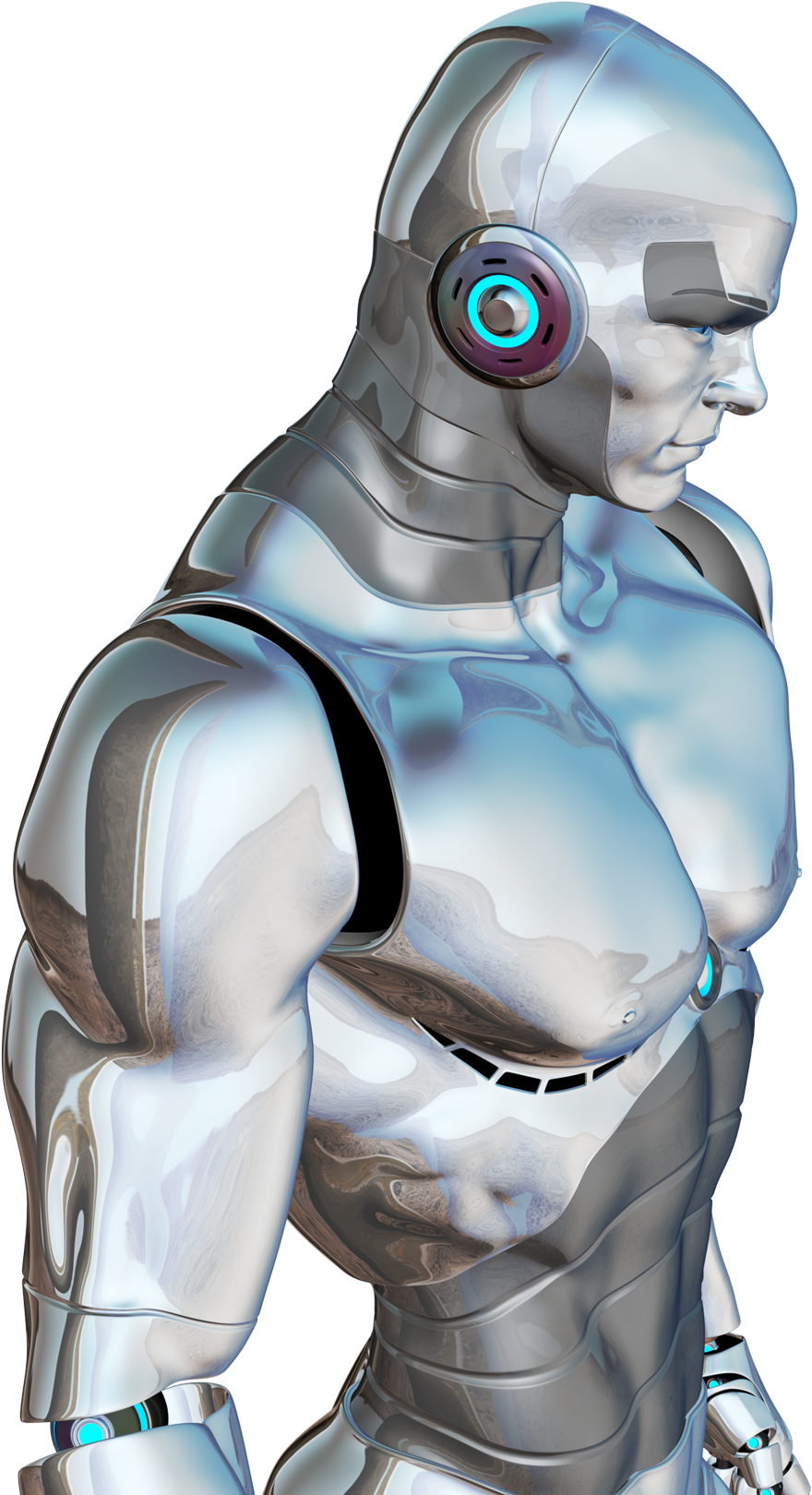Robot Png Hd - Robot Hd Png Clipart (1150x1689), Png Download