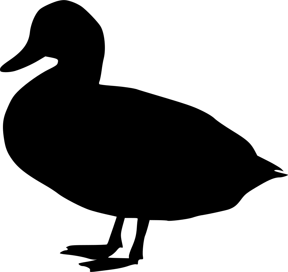 Png File Svg - Duck Icon Free Clipart (980x924), Png Download