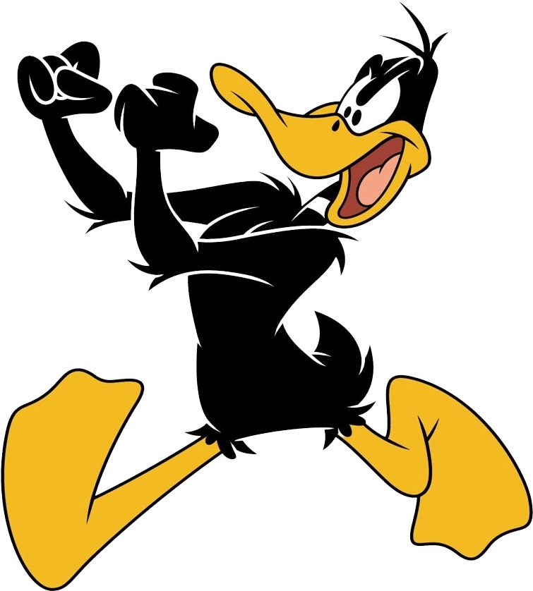 Daffy Duck Png Transparent Clipart (1050x870), Png Download