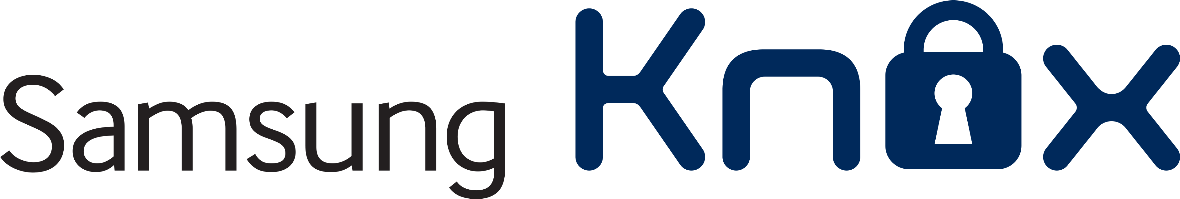 Samsung Knox Logo Png - Samsung Knox Clipart (4000x936), Png Download