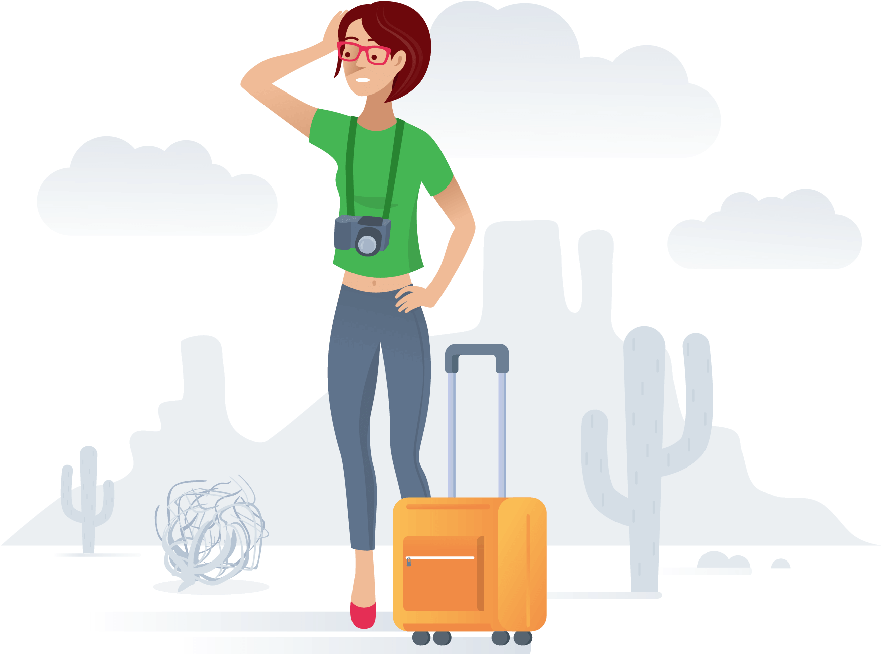 No-results - Hand Luggage Clipart (2200x1300), Png Download