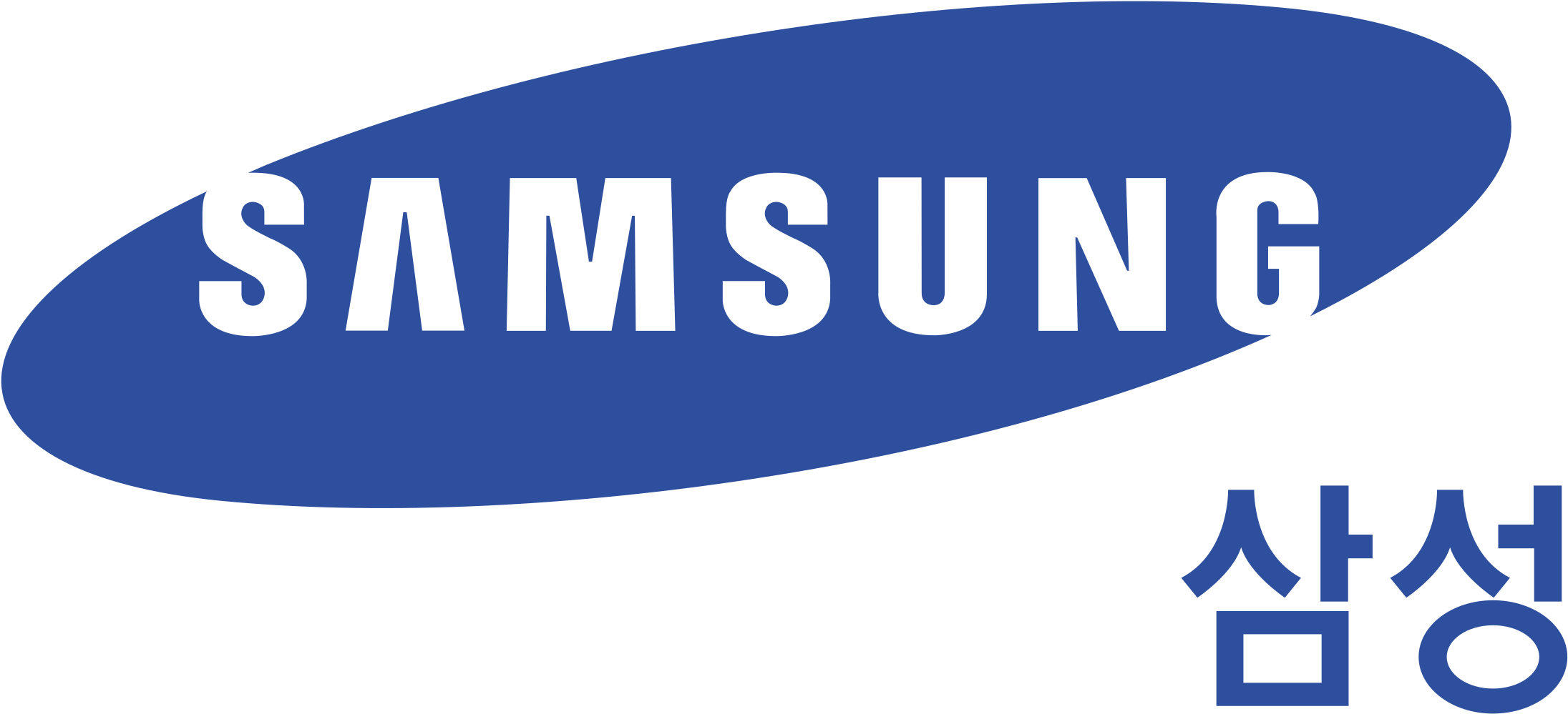 Samsung Logo Png Transparent - Samsung Logo Vector Clipart (2400x2400), Png Download