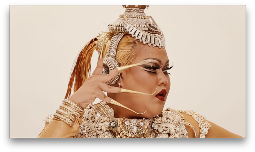 Download Headpiece Clipart Rupaul's Drag Race Drag - Png Download (891x533), Png Download