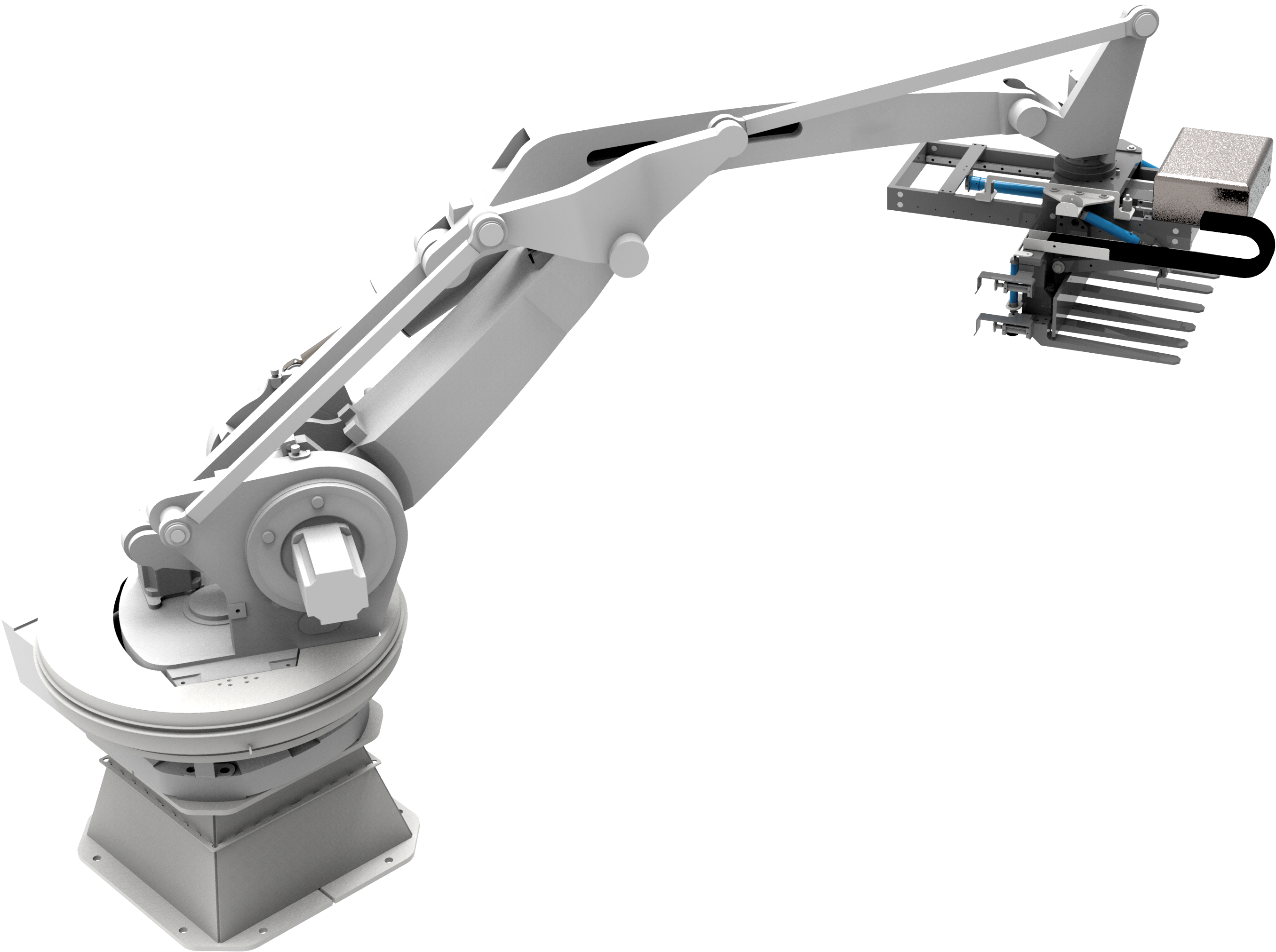 Automatic Robot Advantages - Gun Clipart (4000x2864), Png Download