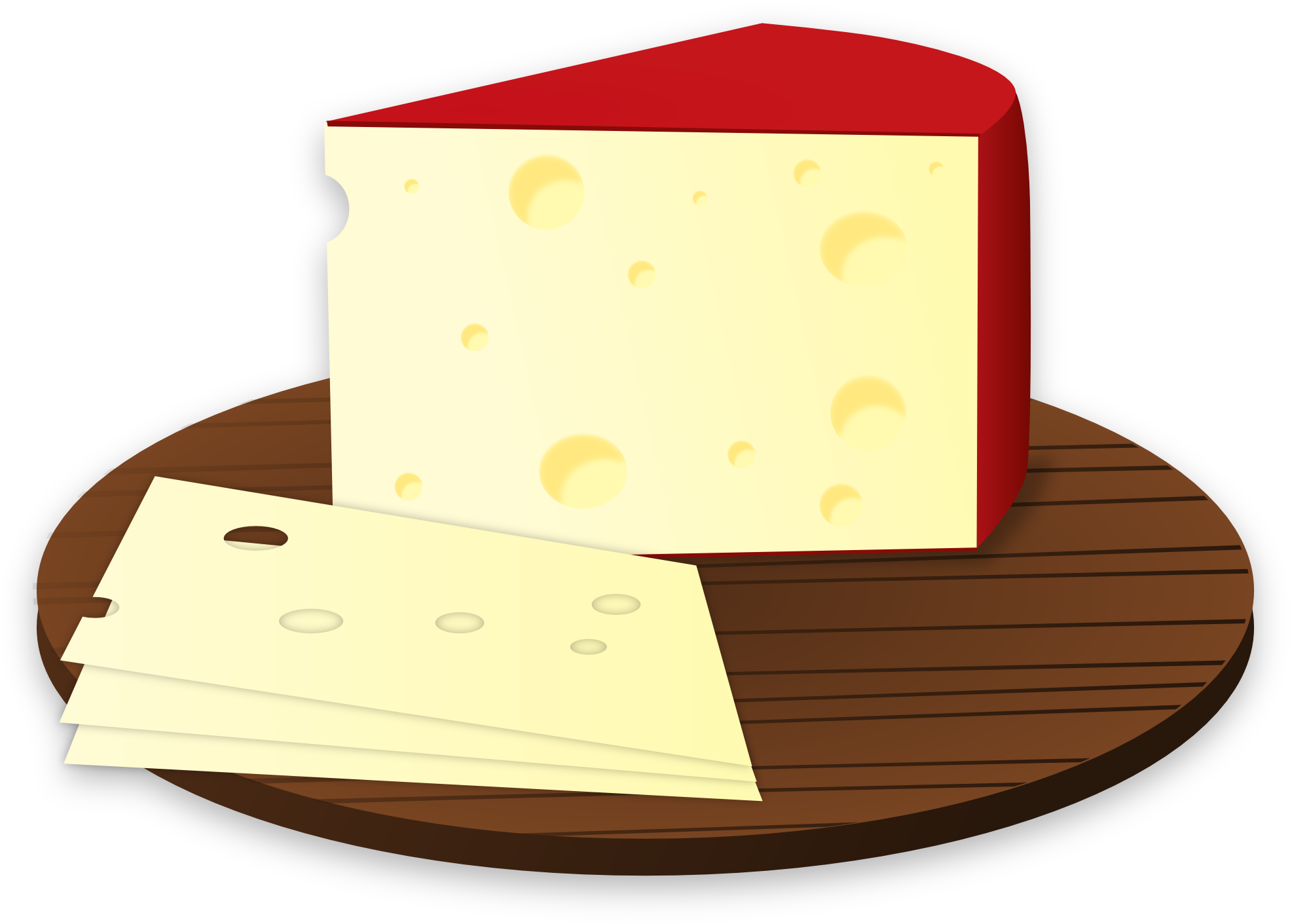 Cheese Clip Art Clipart Free Clipart - White Cheese Clip Art - Png Download (1979x1416), Png Download