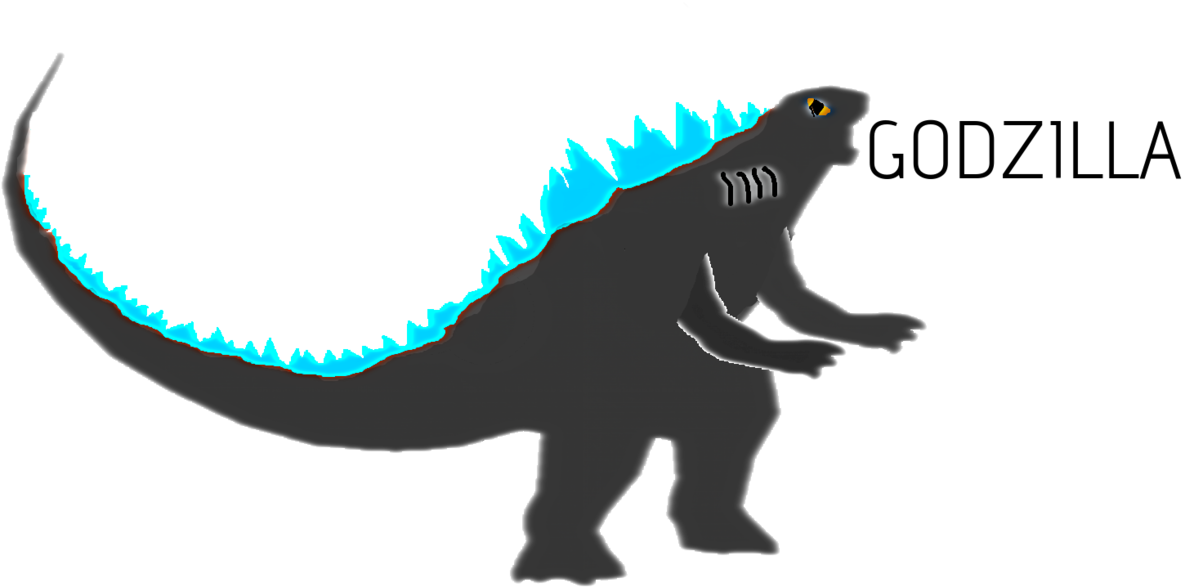 Godzilla Monster King Godzilla Model - Illustration Clipart (1182x587), Png Download