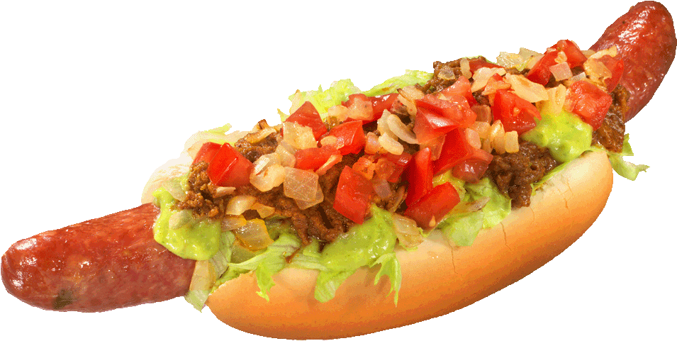Hot Dog Png Clipart (1000x500), Png Download
