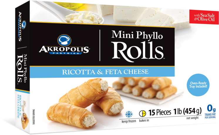 3d Box Mini Rolls Usa 454g Cheese - Pita Clipart (1000x700), Png Download
