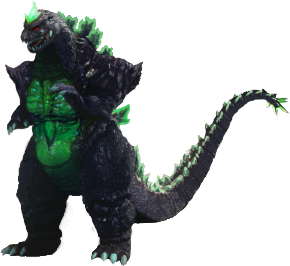 48184408 - Super Godzilla Clipart (601x578), Png Download