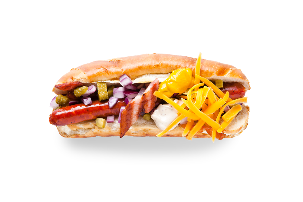 Taste Better - Filips Hot Dog Clipart (1001x667), Png Download