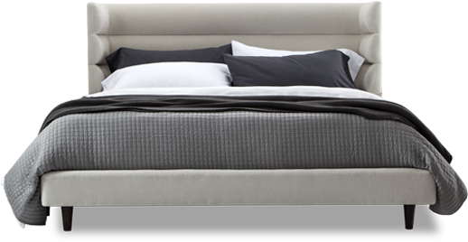 Ornette King Bed - Weiman Bed Clipart (589x589), Png Download