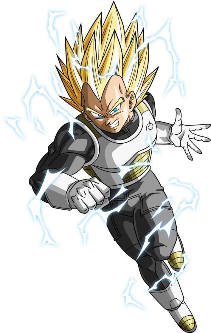 Download Dragon Ball Super Vegeta Png - Vegeta Dbs Ssj 2 Clipart Png