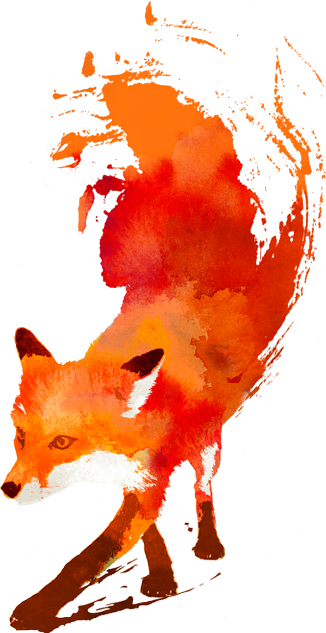 Fox Png Download Image - Fox Png Clipart (665x1291), Png Download