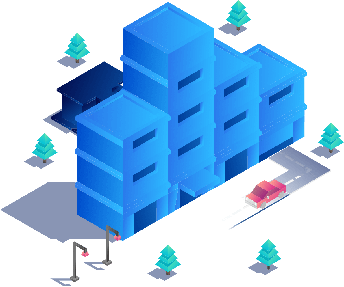 Our Office - Commercial Building Clipart (1190x994), Png Download