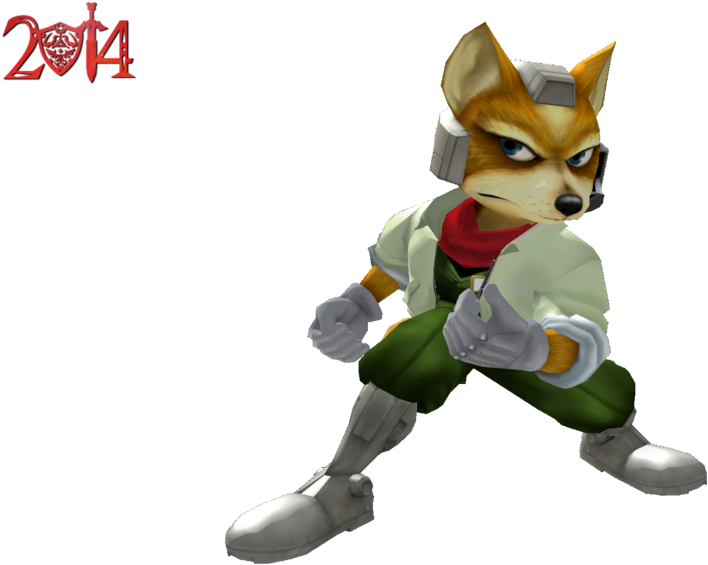 Melee Fox Png - Super Smash Bros Melee Fox Png Clipart (1024x576), Png Download