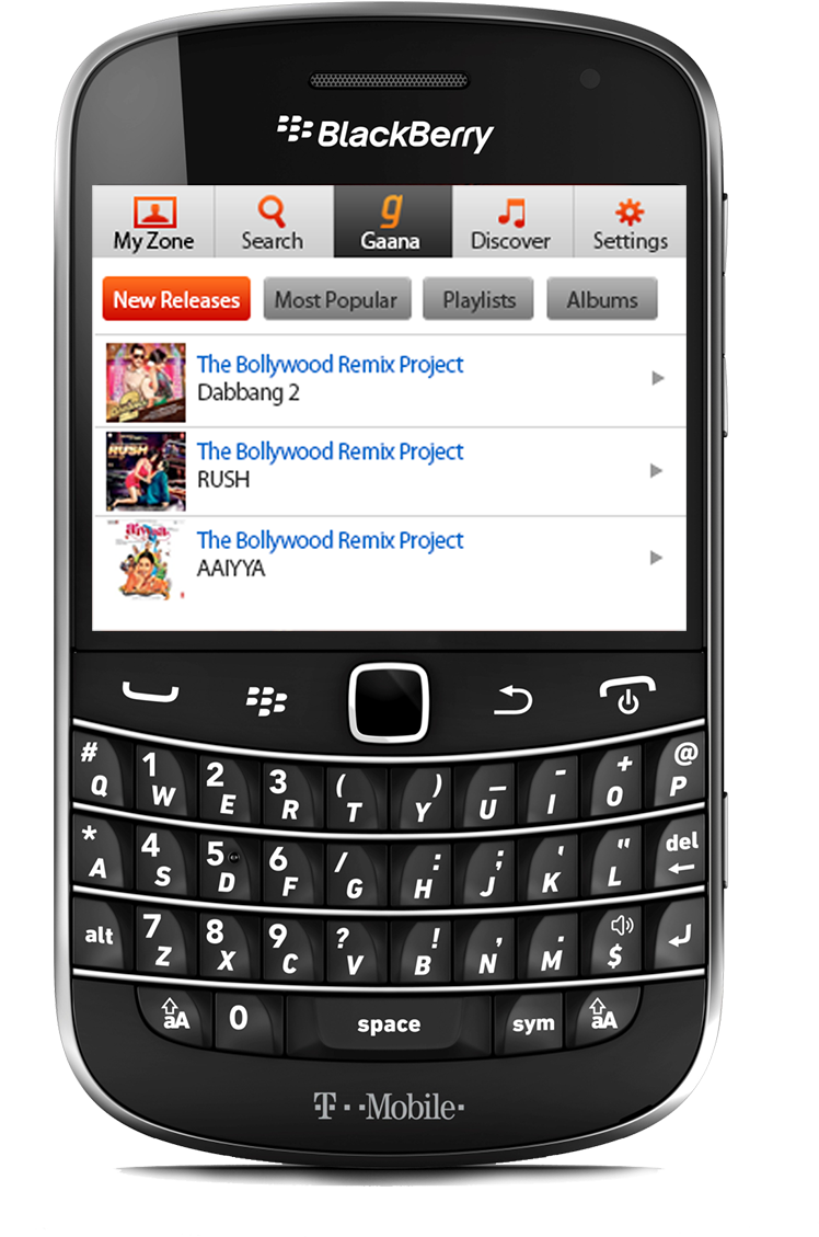 Gaana Goes Mobile - Blackberry Qwerty Keypad Phones Clipart (800x1191), Png Download