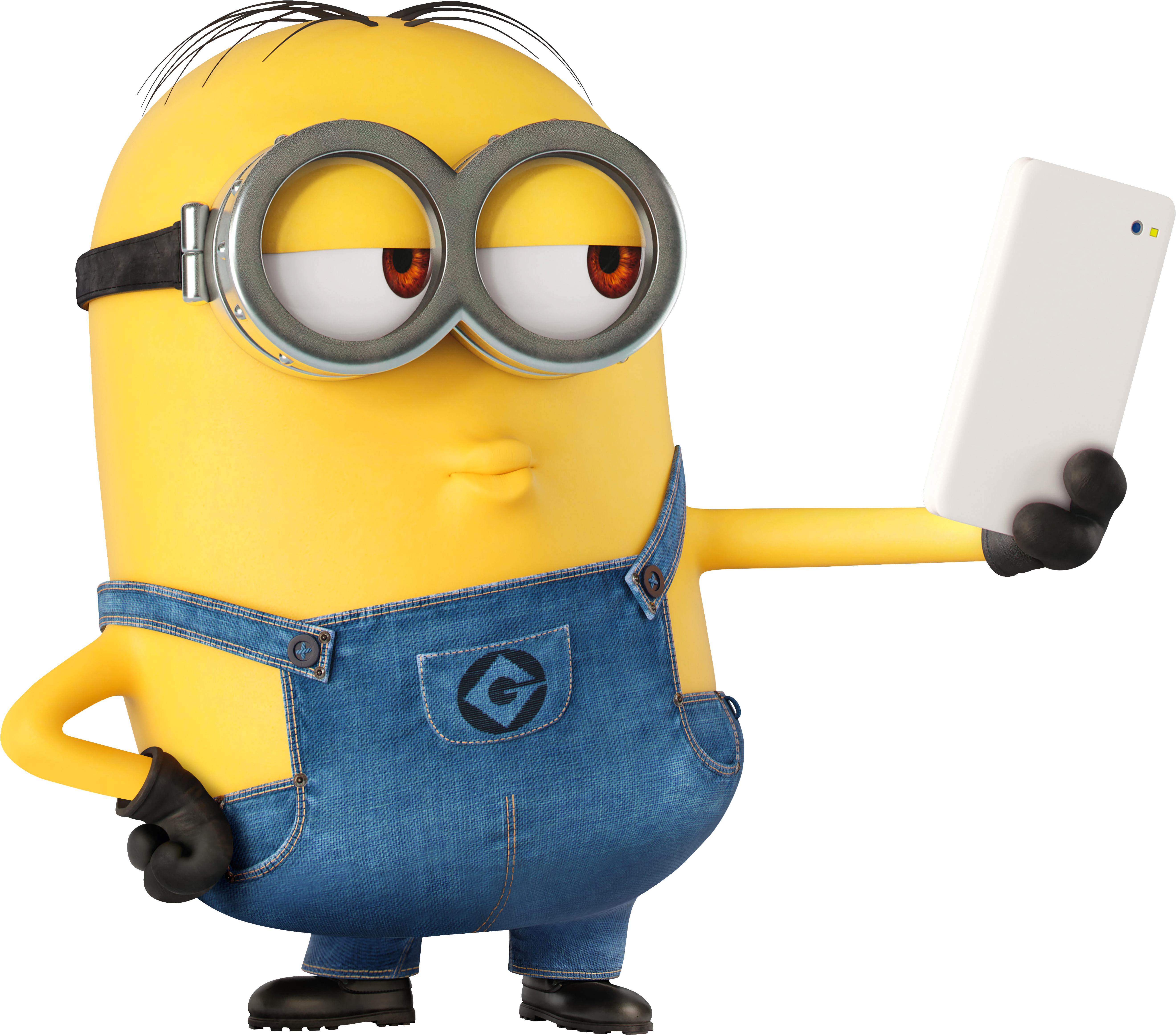 Free Png Download Minion Selfie Large Transparent Clipart - Minions Png (850x757), Png Download