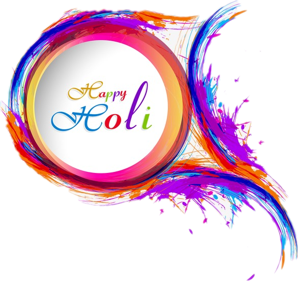 Holy Freetoedit Happy Holi - Happy Holi Images Download Clipart (586x554), Png Download